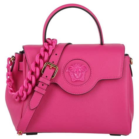 versace jeans handtasche pink|versace medusa handbags.